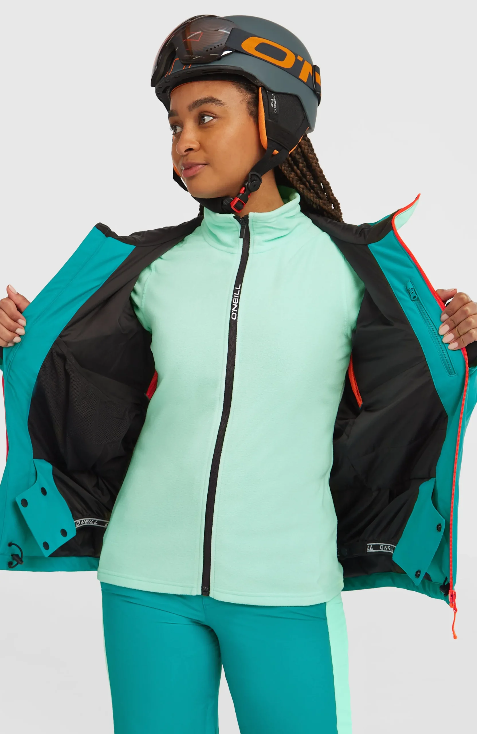 Femme O'Neill Vestes De Ski|Vestes De Snowboard-FemmesVeste de ski FWC'Cruz Duo| Bleu Mix