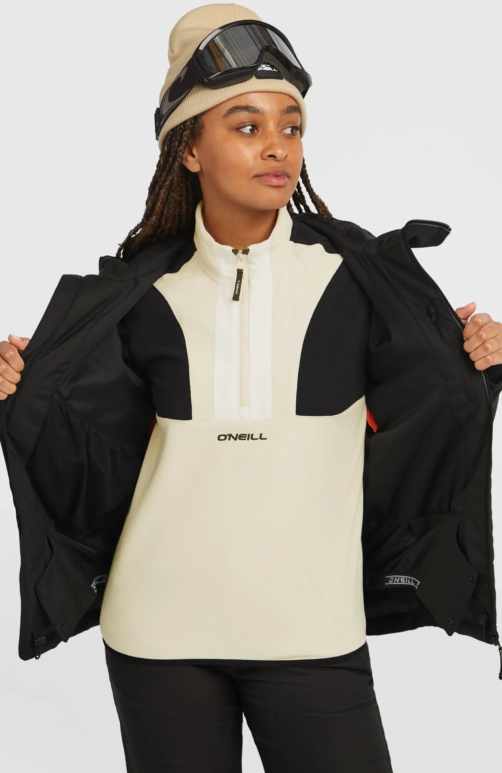 Femme O'Neill Vestes De Ski|Vestes De Snowboard-FemmesVeste de ski FWC'Cruz Melange| Gris