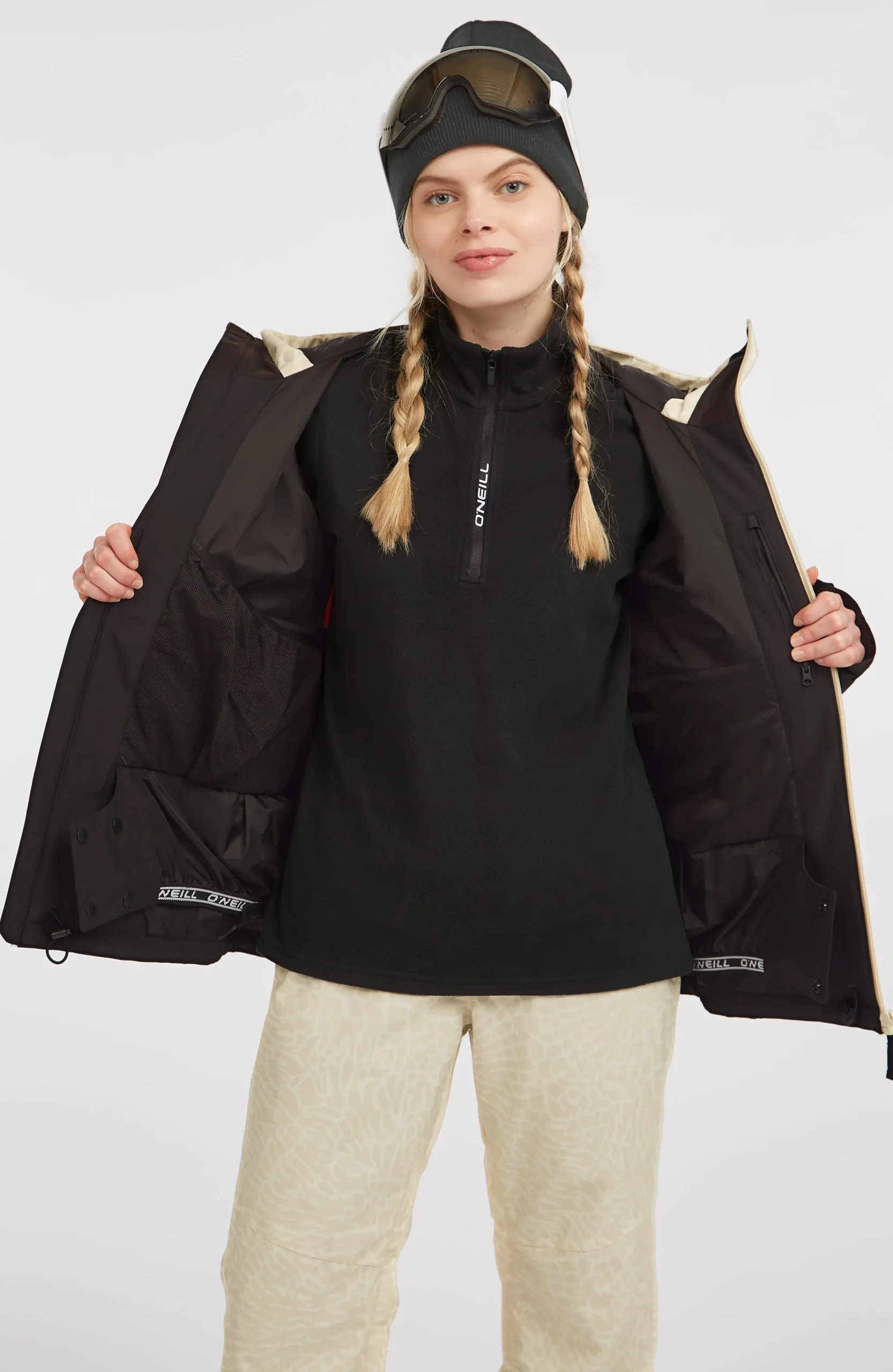 Femme O'Neill Vestes De Ski|Vestes De Snowboard-FemmesVeste de ski FWC'Cruz Triple| Beige