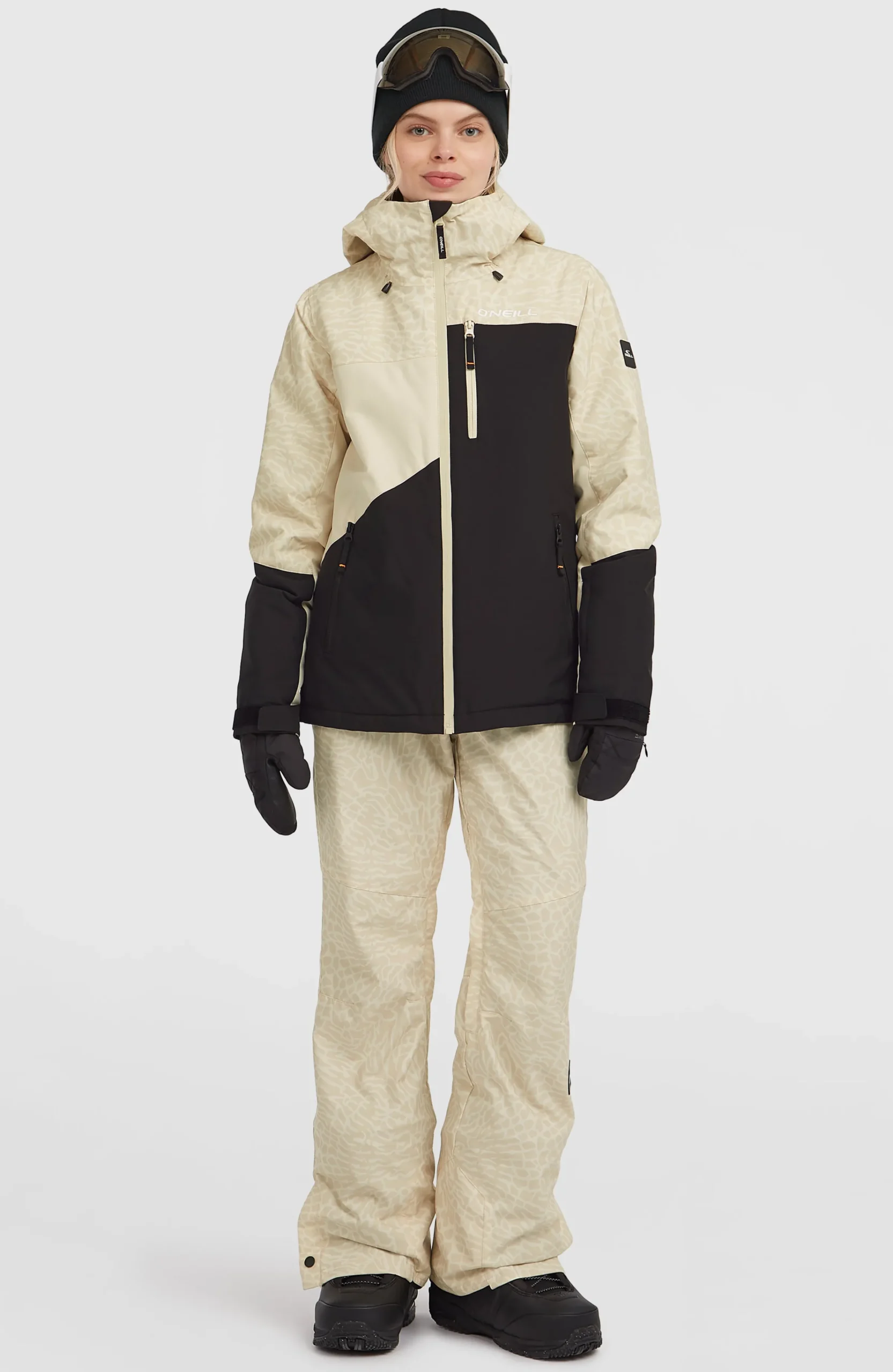 Femme O'Neill Vestes De Ski|Vestes De Snowboard-FemmesVeste de ski FWC'Cruz Triple| Beige