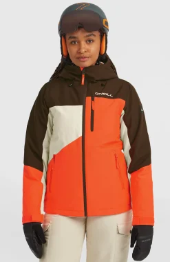 Femme O'Neill Vestes De Ski|Vestes De Snowboard-FemmesVeste de ski FWC'Cruz Triple| Marron Mix