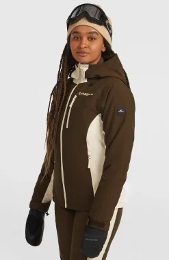 Femme O'Neill Vestes De Ski|Vestes De Snowboard-FemmesVeste de ski FWC'Cruz Duo| Marron Mix