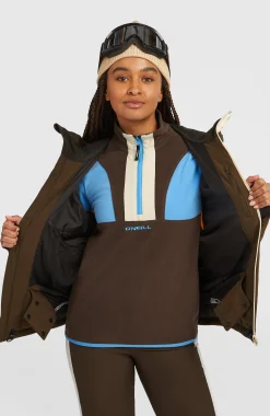 Femme O'Neill Vestes De Ski|Vestes De Snowboard-FemmesVeste de ski FWC'Cruz Duo| Marron Mix