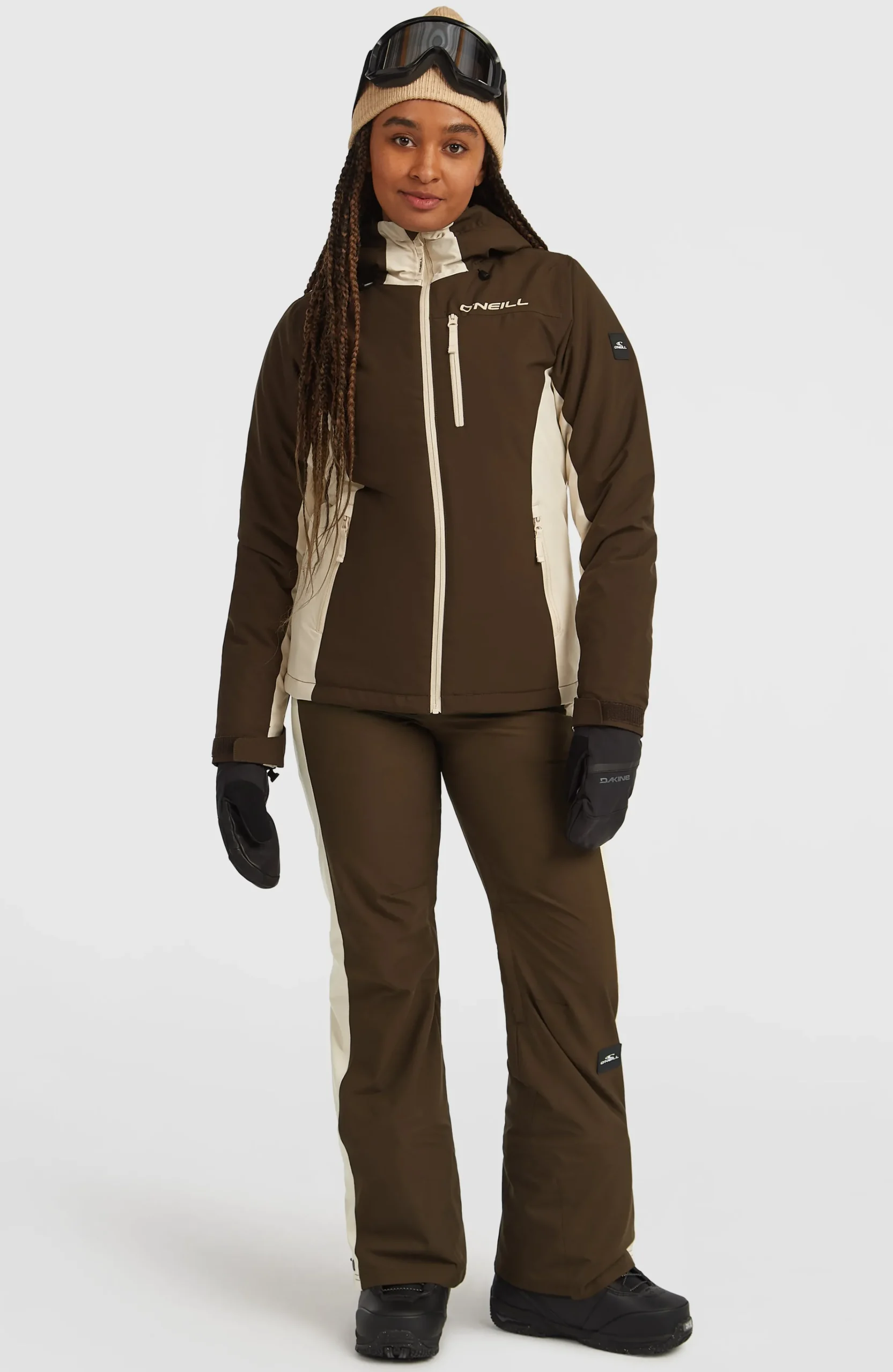 Femme O'Neill Vestes De Ski|Vestes De Snowboard-FemmesVeste de ski FWC'Cruz Duo| Marron Mix