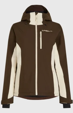 Femme O'Neill Vestes De Ski|Vestes De Snowboard-FemmesVeste de ski FWC'Cruz Duo| Marron Mix