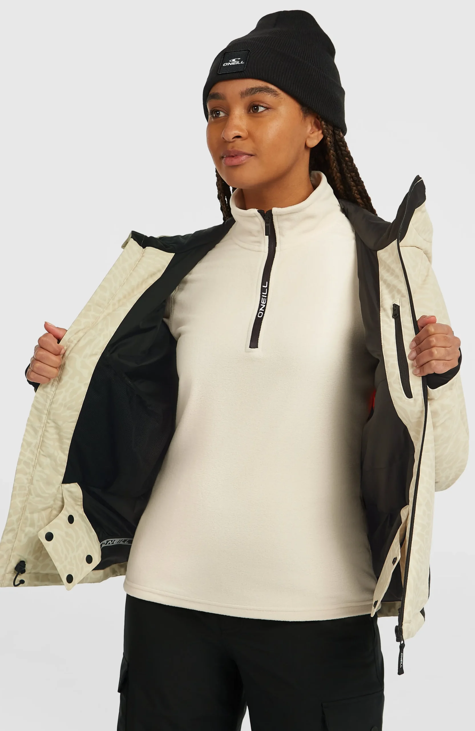 Femme O'Neill Vestes De Ski|Vestes De Snowboard-FemmesVeste de ski FWC'Cruz Duo| Beige