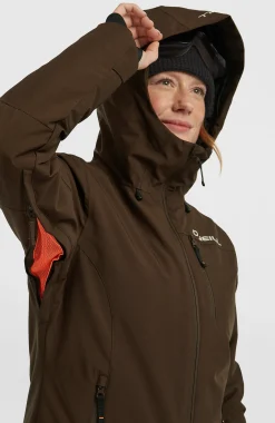 Femme O'Neill Vestes De Ski|Vestes De Snowboard-FemmesVeste de ski FWC'Cruz| Brun