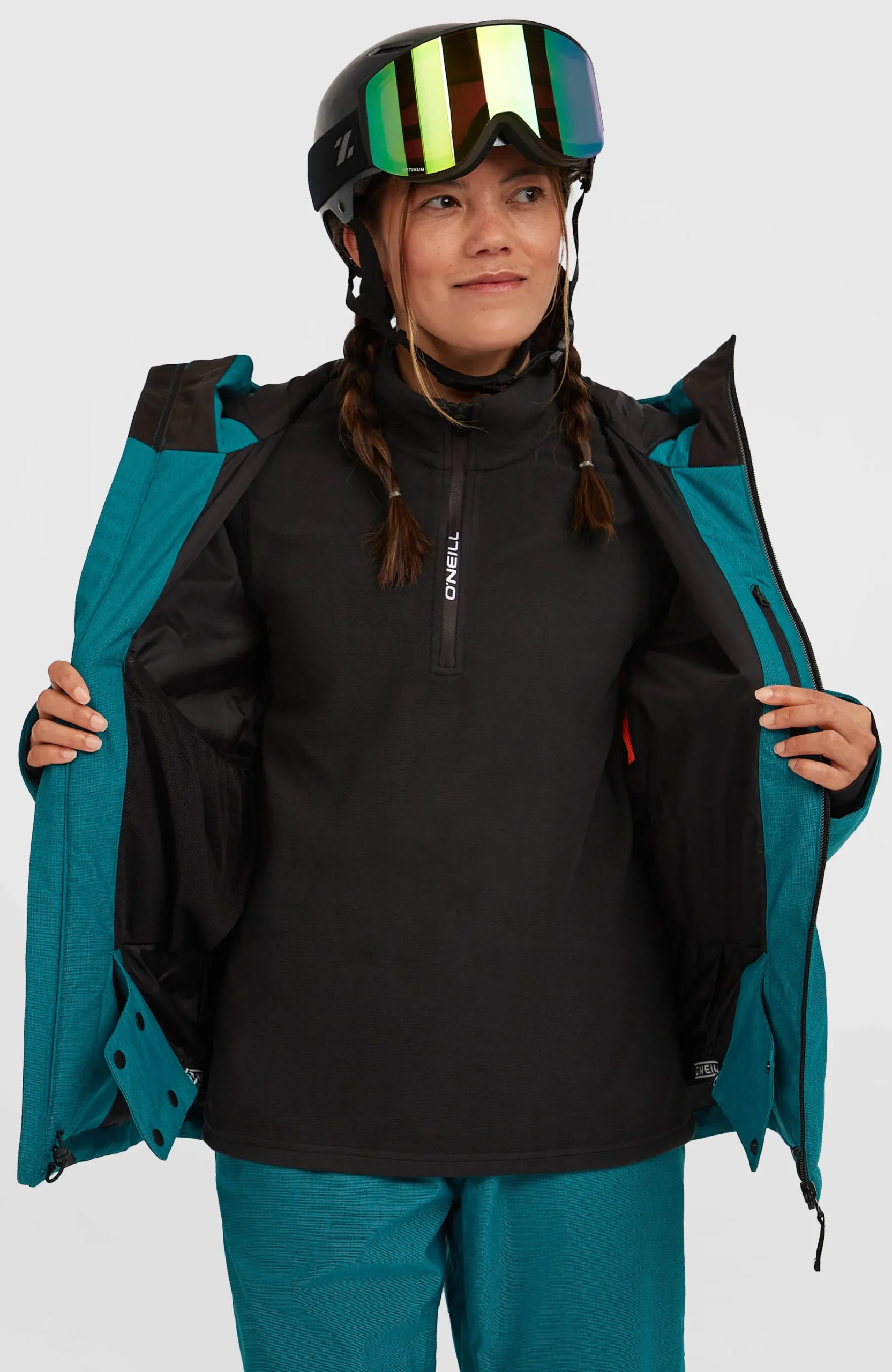 Femme O'Neill Vestes De Ski|Vestes De Snowboard-FemmesVeste de ski FWC'Cruz Melange| Bleu