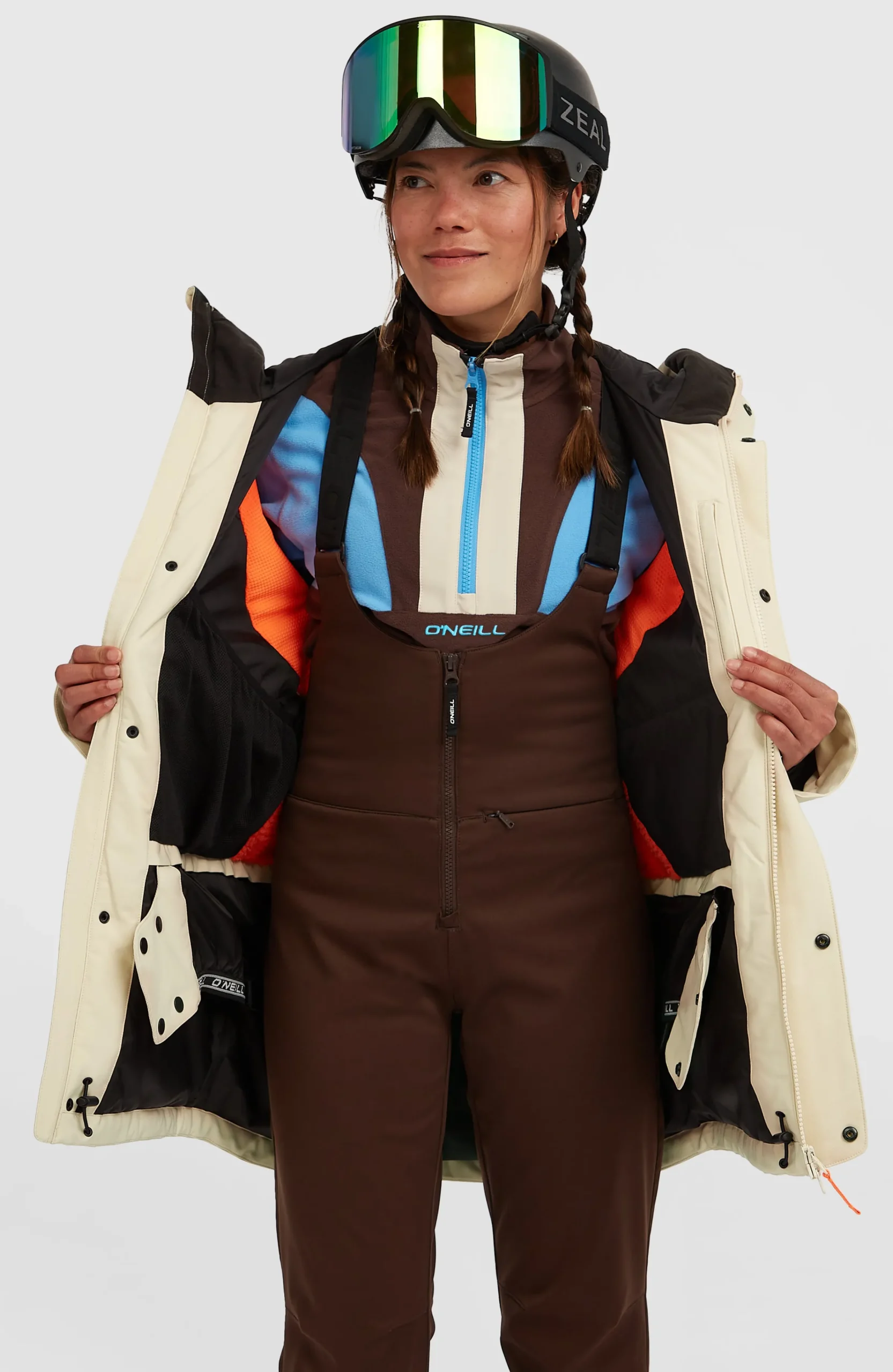 Femme O'Neill Vestes De Ski|Vestes De Snowboard-FemmesVeste de ski FWC'Peak| Beige