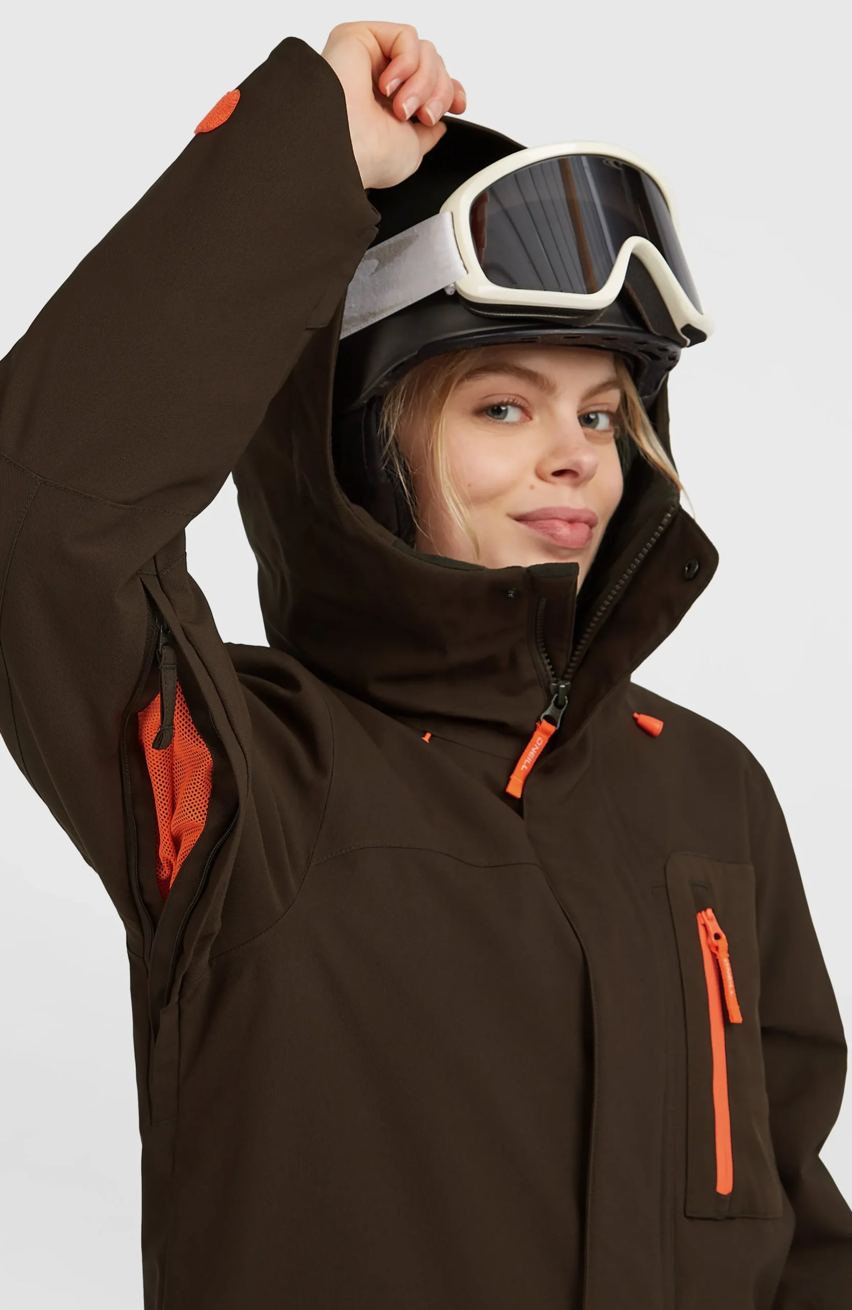 Femme O'Neill Vestes De Ski|Vestes De Snowboard-FemmesVeste de ski FWC'Peak| Brun