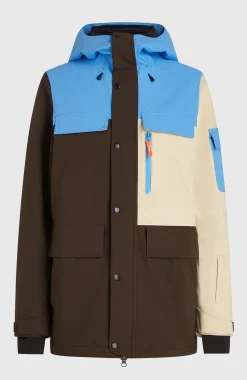 Femme O'Neill Vestes De Ski|Vestes De Snowboard-FemmesVeste de ski FWC'Peak Pro| Bleu Mix