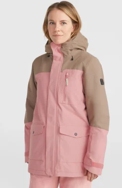 Femme O'Neill Vestes De Ski|Vestes De Snowboard-FemmesVeste de ski Utility Hybrid| Rose Mix
