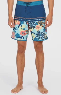 Homme O'Neill Boardshorts|Protection Anti-Uv-HommesBoardshort Cruzer Scallop 18| Bleu