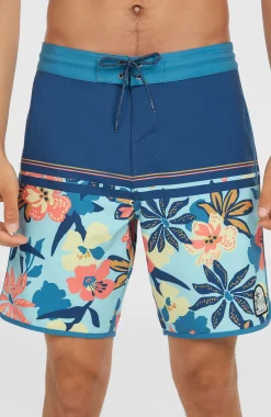 Homme O'Neill Boardshorts|Protection Anti-Uv-HommesBoardshort Cruzer Scallop 18| Bleu
