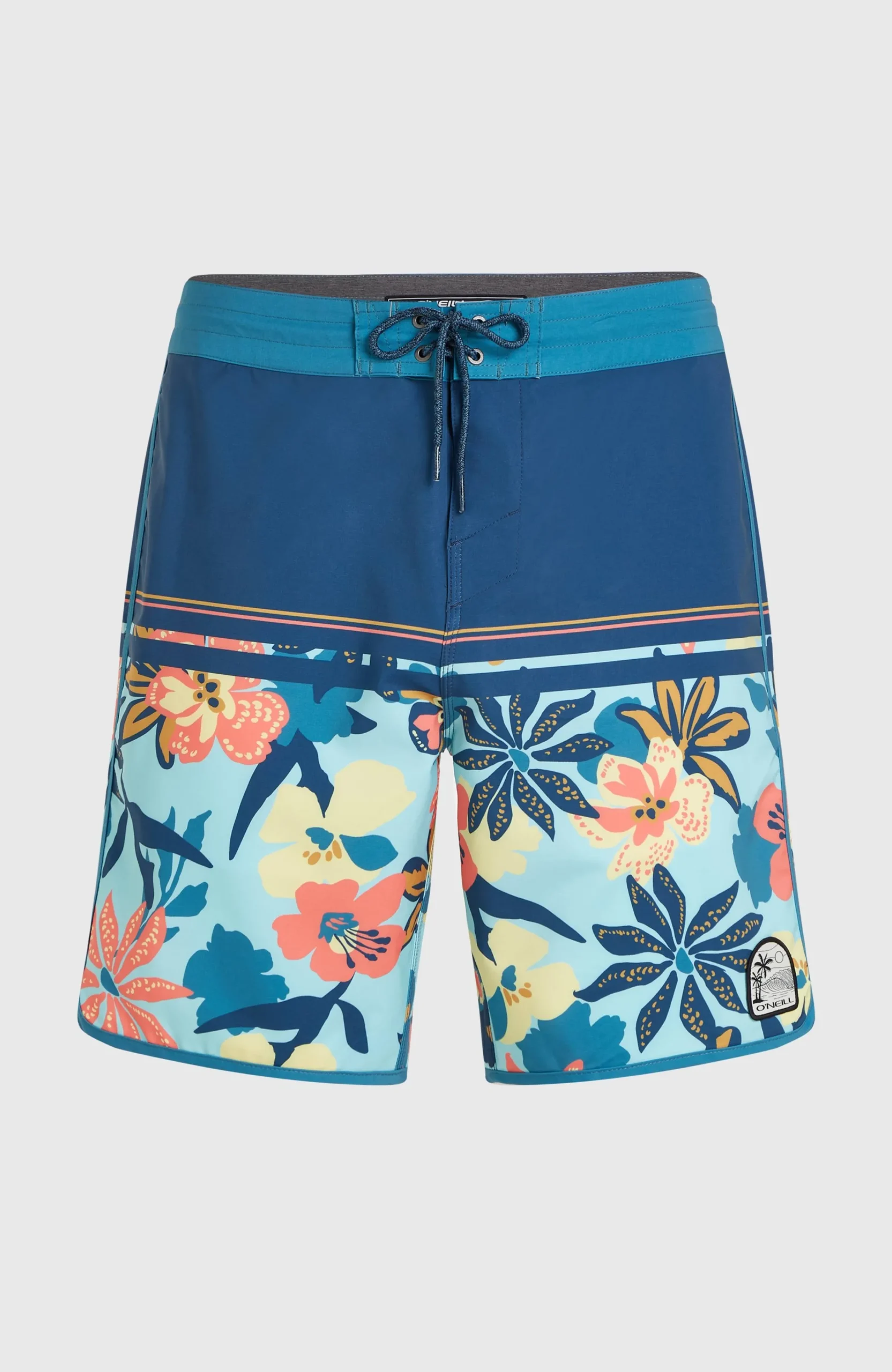 Homme O'Neill Boardshorts|Protection Anti-Uv-HommesBoardshort Cruzer Scallop 18| Bleu