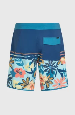 Homme O'Neill Boardshorts|Protection Anti-Uv-HommesBoardshort Cruzer Scallop 18| Bleu