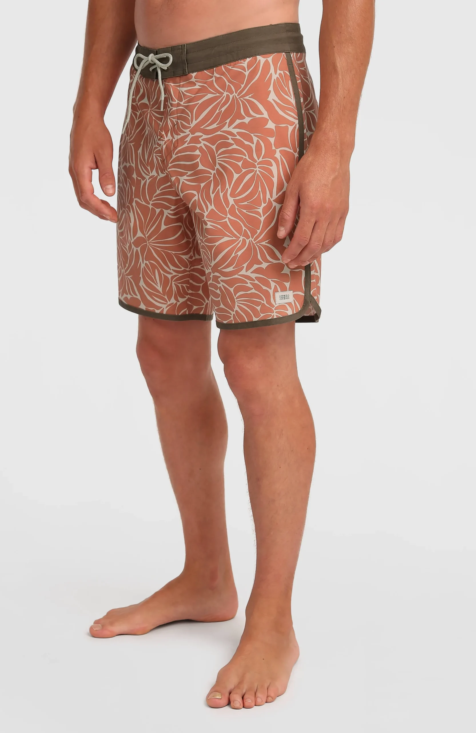 Homme O'Neill Boardshorts|Protection Anti-Uv-HommesBoardshort Cruzer Scallop 18| Orange Mix