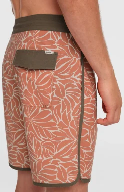 Homme O'Neill Boardshorts|Protection Anti-Uv-HommesBoardshort Cruzer Scallop 18| Orange Mix