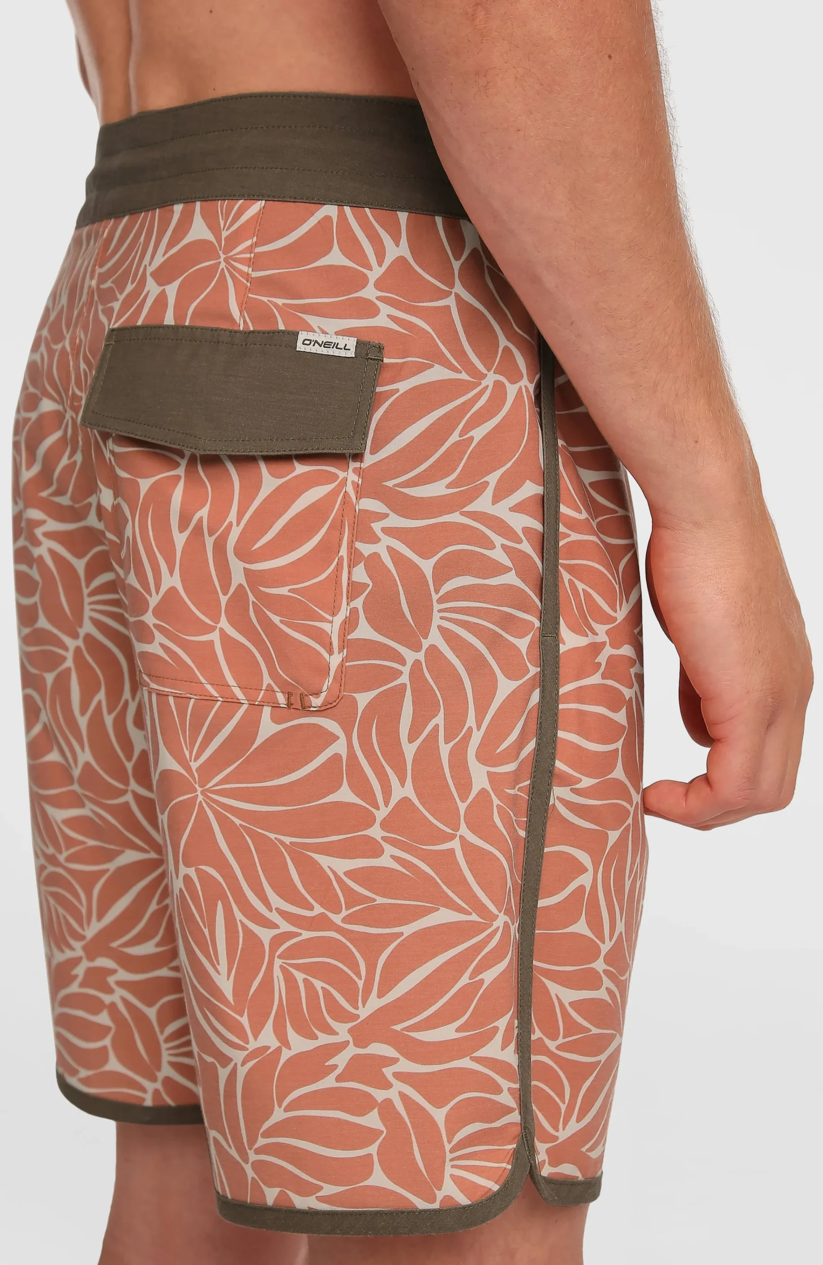 Homme O'Neill Boardshorts|Protection Anti-Uv-HommesBoardshort Cruzer Scallop 18| Orange Mix
