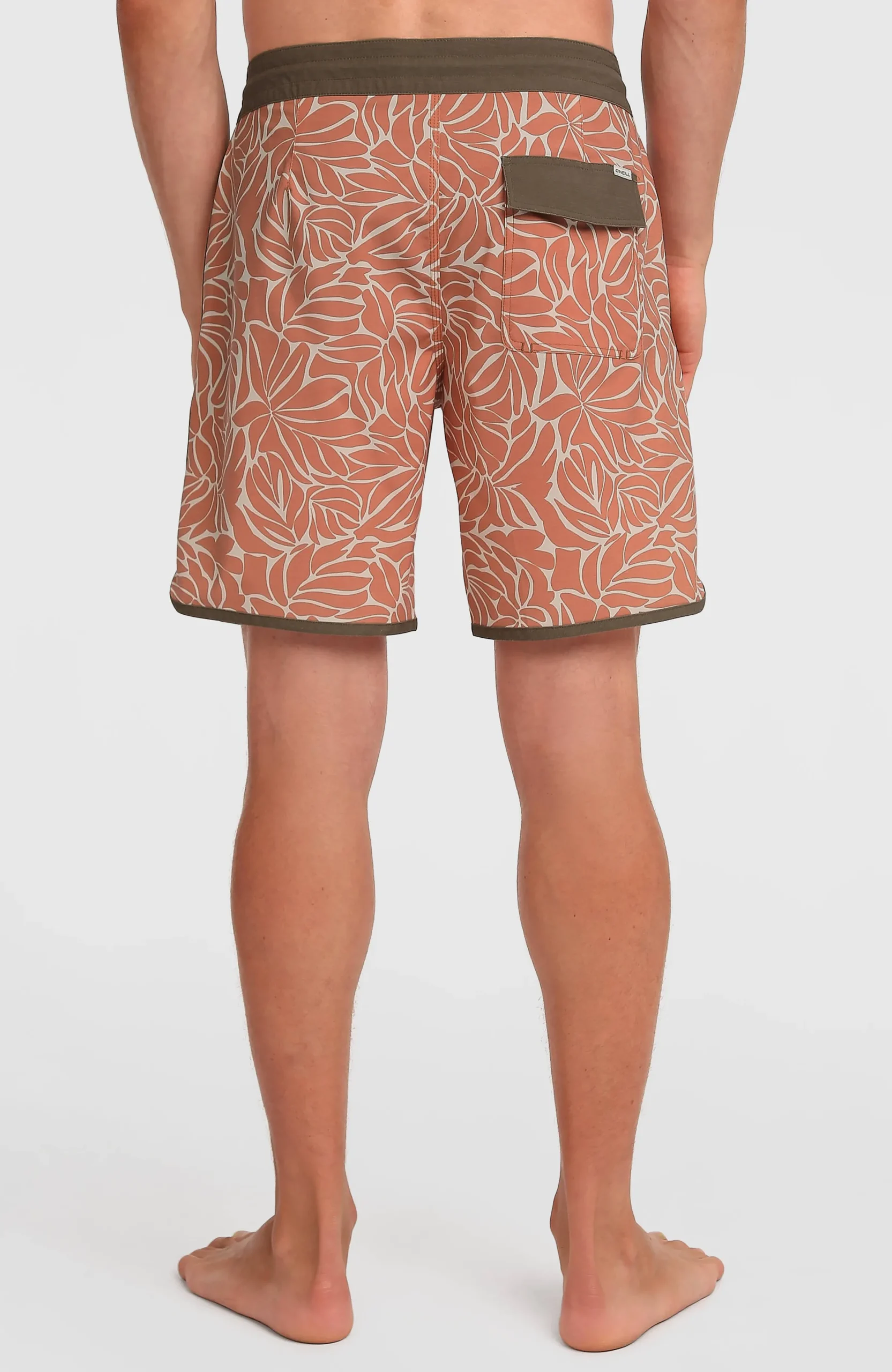 Homme O'Neill Boardshorts|Protection Anti-Uv-HommesBoardshort Cruzer Scallop 18| Orange Mix
