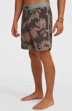 Homme O'Neill Boardshorts|Protection Anti-Uv-HommesBoardshort Cruzer Scallop 18| Noir Mix