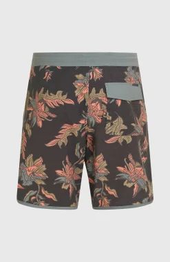 Homme O'Neill Boardshorts|Protection Anti-Uv-HommesBoardshort Cruzer Scallop 18| Noir Mix
