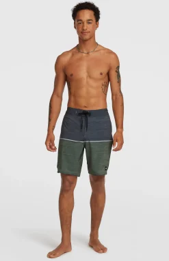 Homme O'Neill Boardshorts|Protection Anti-Uv-HommesBoardshort Hyperfreak Mysto Block 19| Vert Mix