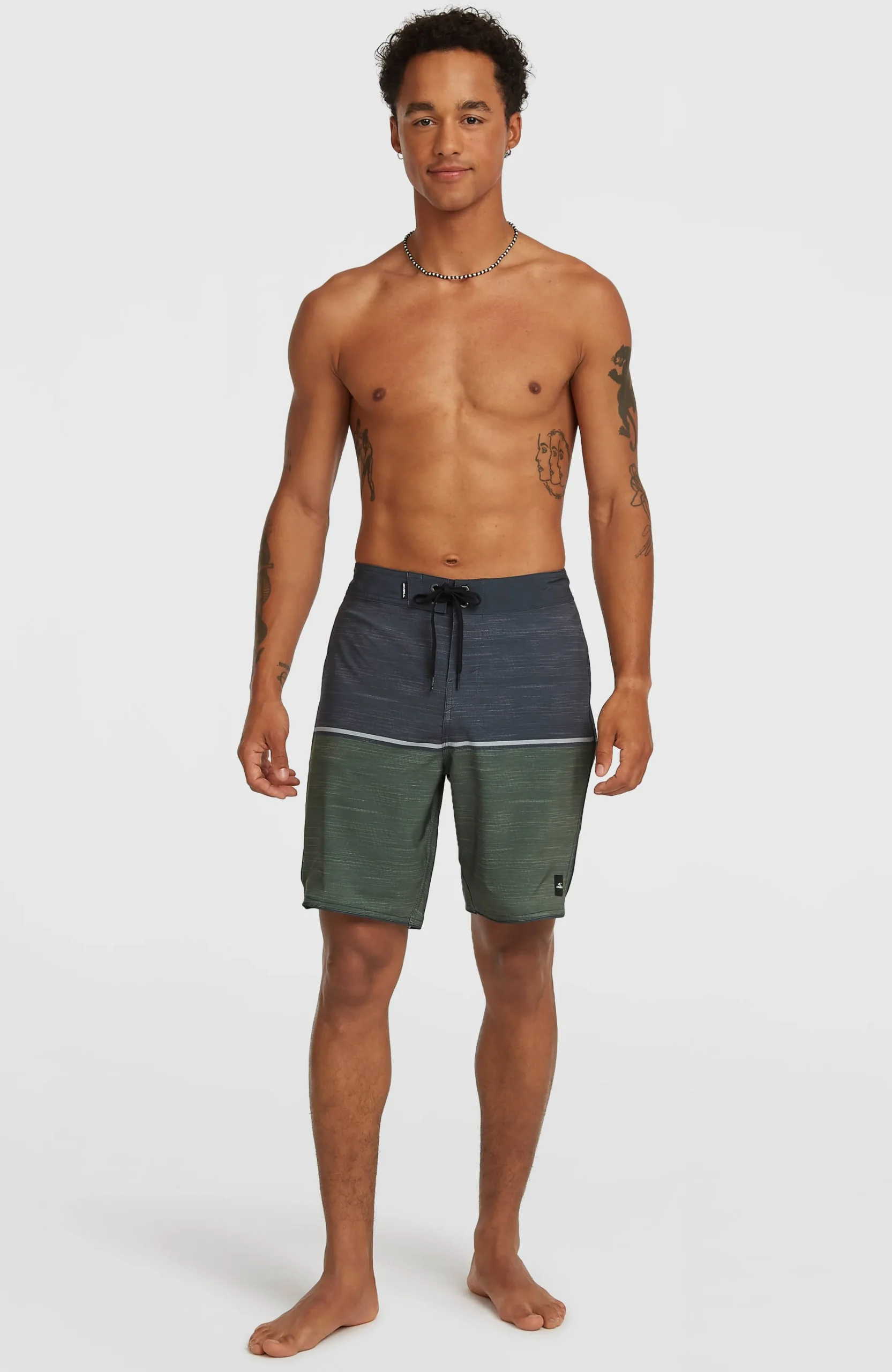 Homme O'Neill Boardshorts|Protection Anti-Uv-HommesBoardshort Hyperfreak Mysto Block 19| Vert Mix