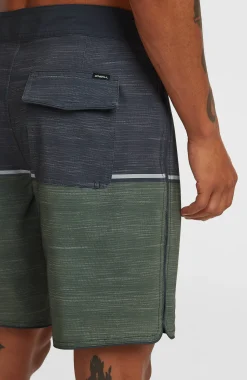 Homme O'Neill Boardshorts|Protection Anti-Uv-HommesBoardshort Hyperfreak Mysto Block 19| Vert Mix