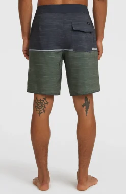 Homme O'Neill Boardshorts|Protection Anti-Uv-HommesBoardshort Hyperfreak Mysto Block 19| Vert Mix