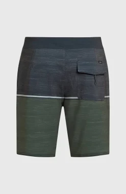 Homme O'Neill Boardshorts|Protection Anti-Uv-HommesBoardshort Hyperfreak Mysto Block 19| Vert Mix