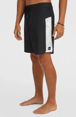 Homme O'Neill Boardshorts|Protection Anti-Uv-HommesBoardshort Hyperfreak Tech Panel 18| Noir Mix