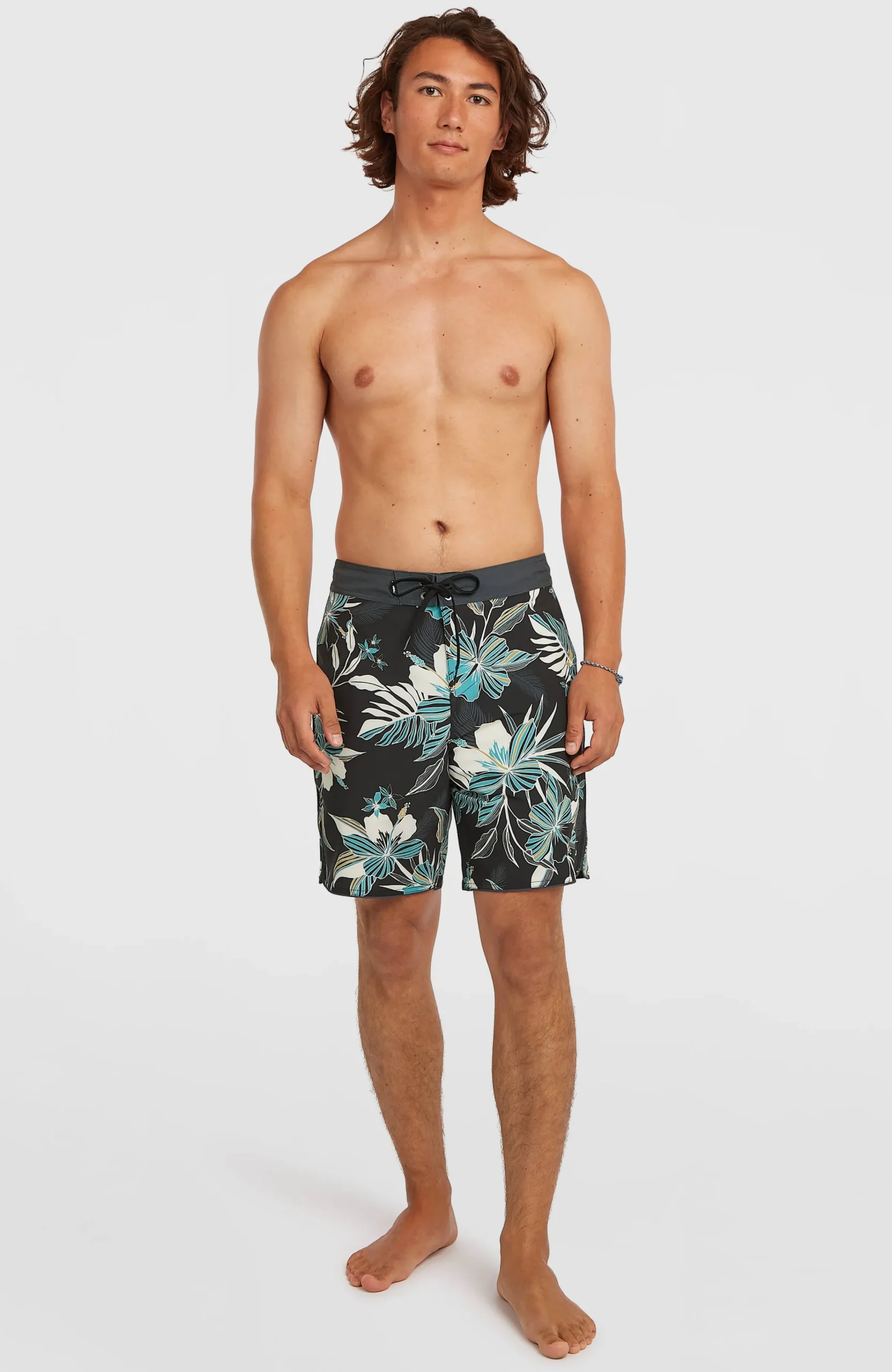 Homme O'Neill Boardshorts|Protection Anti-Uv-HommesBoardshort Hyperfreak Mysto Scallop 19| Noire
