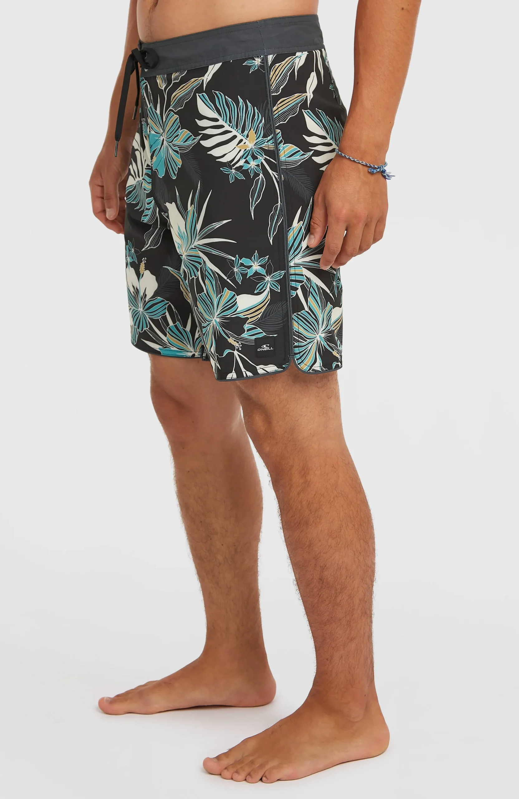 Homme O'Neill Boardshorts|Protection Anti-Uv-HommesBoardshort Hyperfreak Mysto Scallop 19| Noire