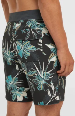 Homme O'Neill Boardshorts|Protection Anti-Uv-HommesBoardshort Hyperfreak Mysto Scallop 19| Noire