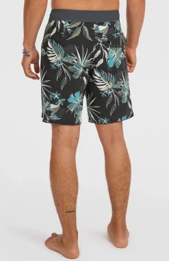 Homme O'Neill Boardshorts|Protection Anti-Uv-HommesBoardshort Hyperfreak Mysto Scallop 19| Noire