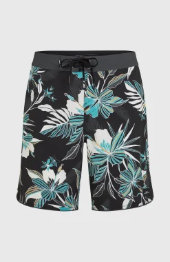 Homme O'Neill Boardshorts|Protection Anti-Uv-HommesBoardshort Hyperfreak Mysto Scallop 19| Noire
