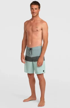 Homme O'Neill Boardshorts|Protection Anti-Uv-HommesBoardshort Hyperfreak Heat Block 19| Gris Mix