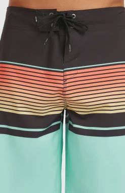 Homme O'Neill Boardshorts|Protection Anti-Uv-HommesBoardshort Lennox Stripe 21| Bleu