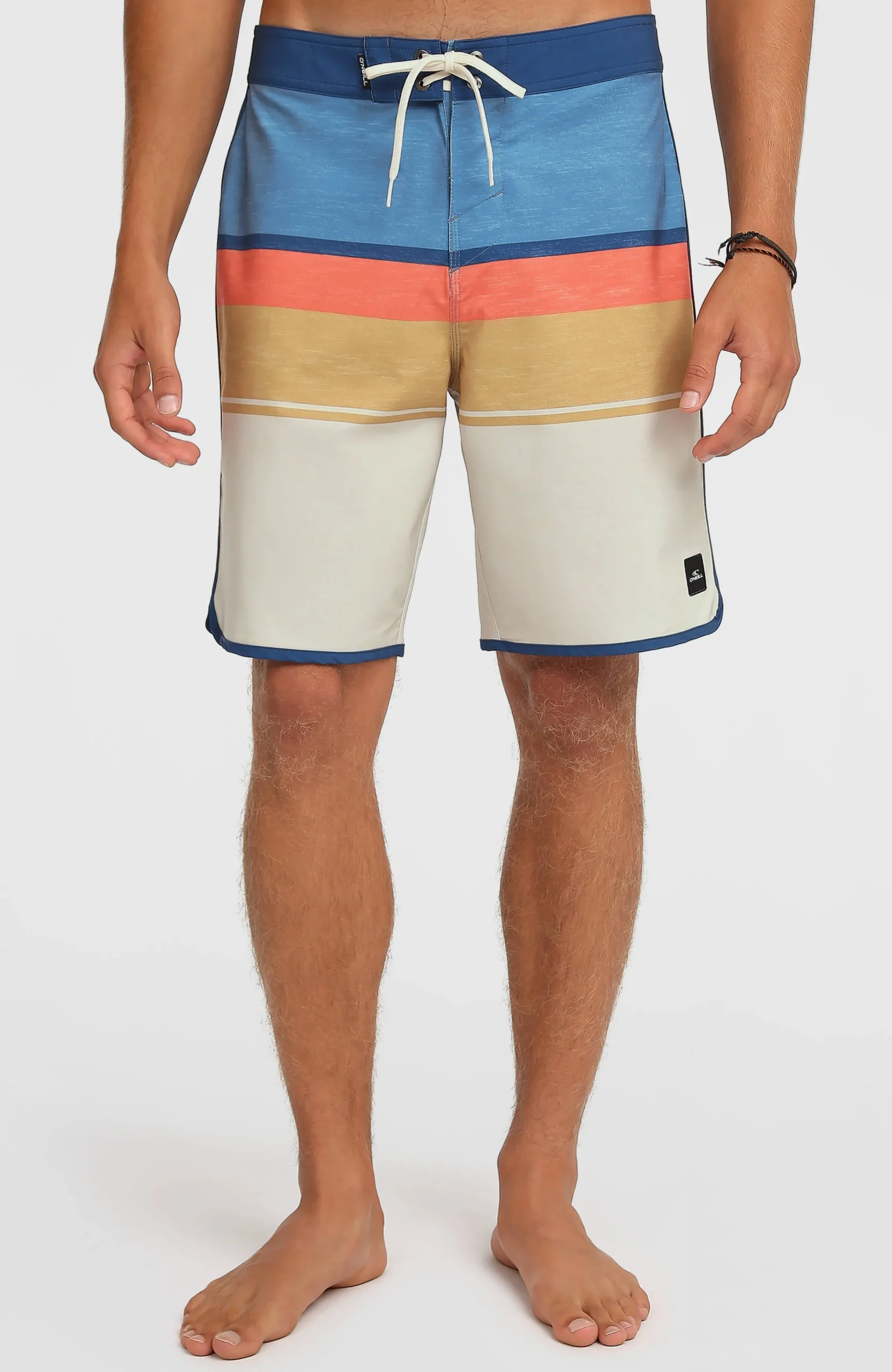 Homme O'Neill Boardshorts|Protection Anti-Uv-HommesBoardshort Lennox Scallop 19| Vert Mix