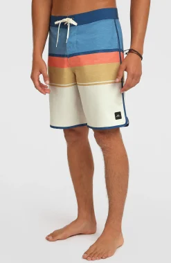 Homme O'Neill Boardshorts|Protection Anti-Uv-HommesBoardshort Lennox Scallop 19| Vert Mix