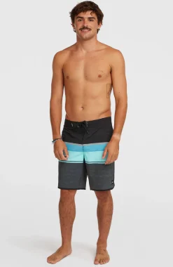 Homme O'Neill Boardshorts|Protection Anti-Uv-HommesBoardshort Lennox Scallop 19| Gris Mix