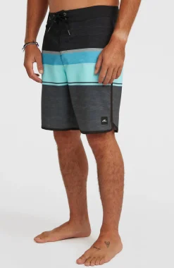 Homme O'Neill Boardshorts|Protection Anti-Uv-HommesBoardshort Lennox Scallop 19| Gris Mix