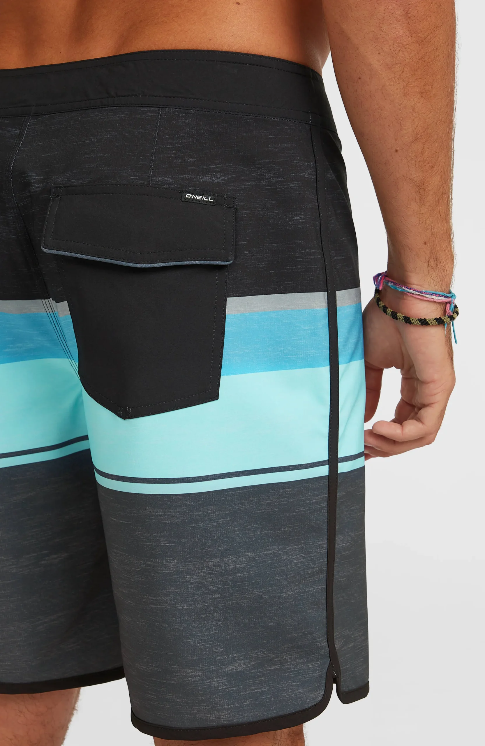 Homme O'Neill Boardshorts|Protection Anti-Uv-HommesBoardshort Lennox Scallop 19| Gris Mix