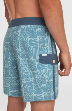 Homme O'Neill Boardshorts|Protection Anti-Uv-HommesBoardshort Lineup 18| Bleu Mix