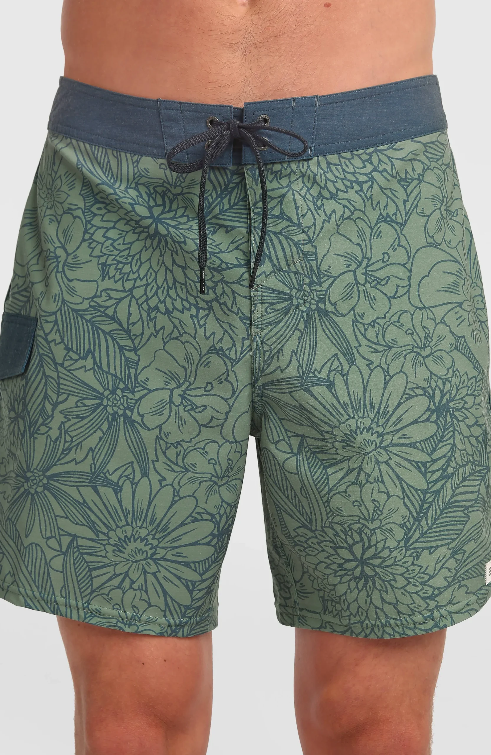 Homme O'Neill Boardshorts|Protection Anti-Uv-HommesBoardshort Lineup 18| Vert Mix
