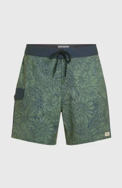 Homme O'Neill Boardshorts|Protection Anti-Uv-HommesBoardshort Lineup 18| Vert Mix