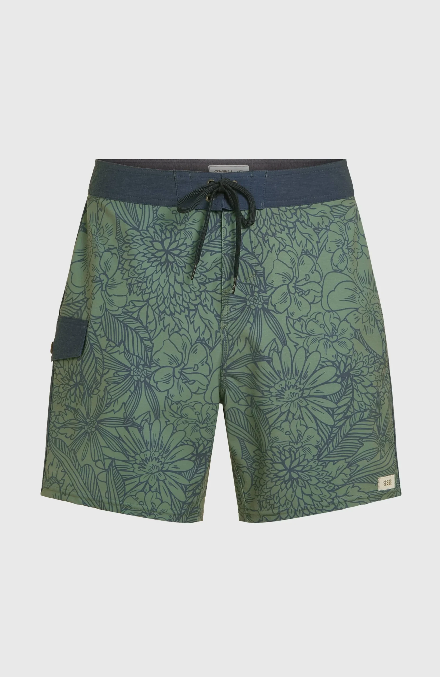 Homme O'Neill Boardshorts|Protection Anti-Uv-HommesBoardshort Lineup 18| Vert Mix