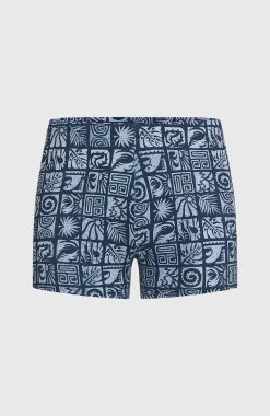 Enfant O'Neill Protection Anti-Uv-HommesBoxer Essentials All-Over-Print| Bleu Mix