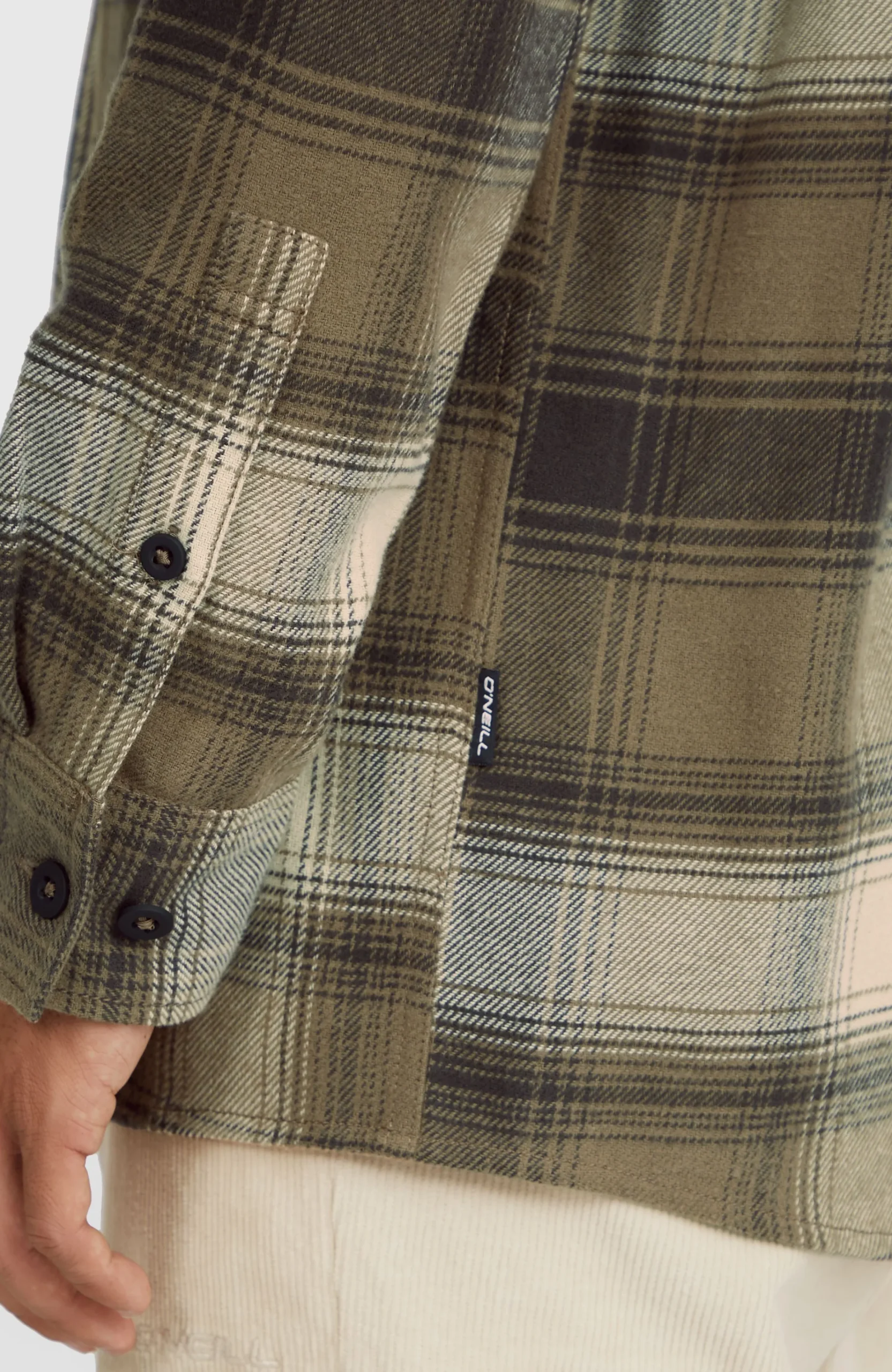 Homme O'Neill Tops & Chemises|Protection Anti-Uv-HommesChemise en flanelle Check| Brun